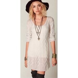 Free People Angel Alpaca Mohair Dress - Large